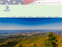 Tablet Screenshot of blueridgeprojects.com